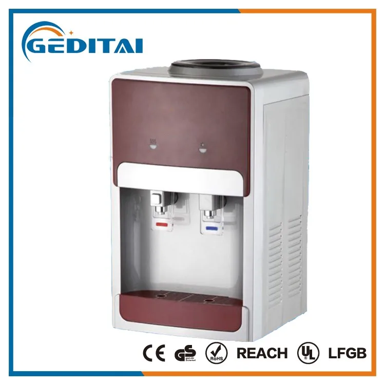 Desk Top Mini Water Dispenser Hot And Cold Water Dispenser Electric Cooling Bottle Top Loading