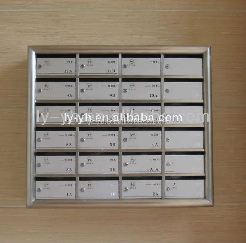 Stainless Steel Mail Box For Apartment Letter With Stainless Steel Mail Box For Apartment Letter