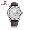 2019 Hot Selling Men's Fashion Watches Business Quartz Date Week Waterproof Military Mens Leather Strap naviforce relogio Watch