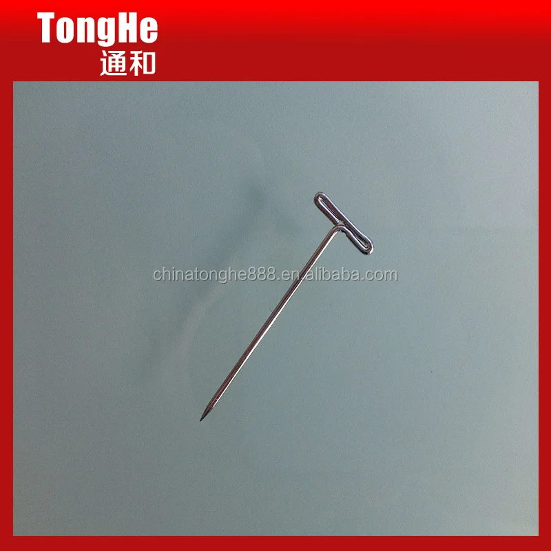 Nickel Plated Steel Flat Bar Head T Pins In Different Sizes Buy T