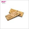 2018 New Arrival Custom Wooden Garment label Sewing Wooden Label With Fast Delivery