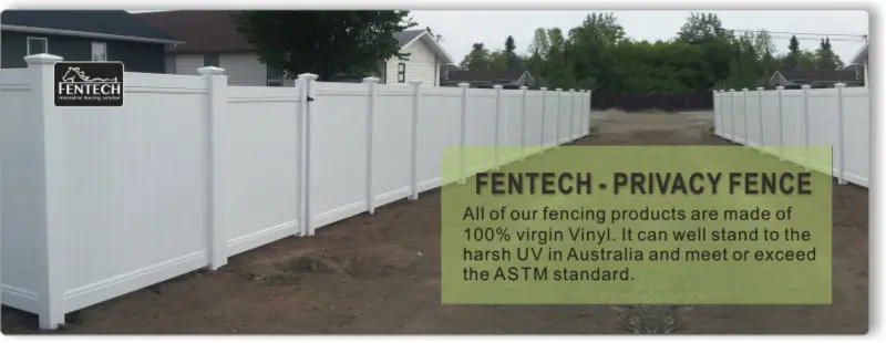 Privacy Fence Banner