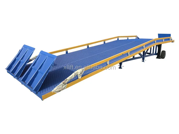 10300mm 10 Tons Load Capacity Steel Lorry Truck Loading Dock Ramp Slope