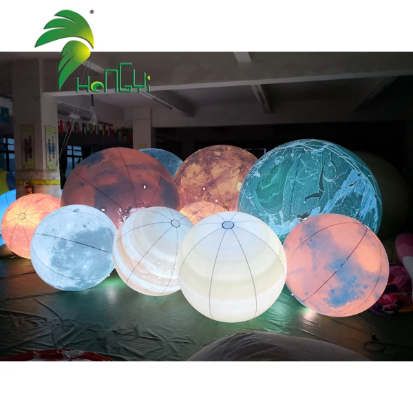 Beautiful Solar System Large Led Inflatable Hanging Planets For Sale Buy Large Led Inflatable Hanging Planetslarge Led Inflatable Hanging