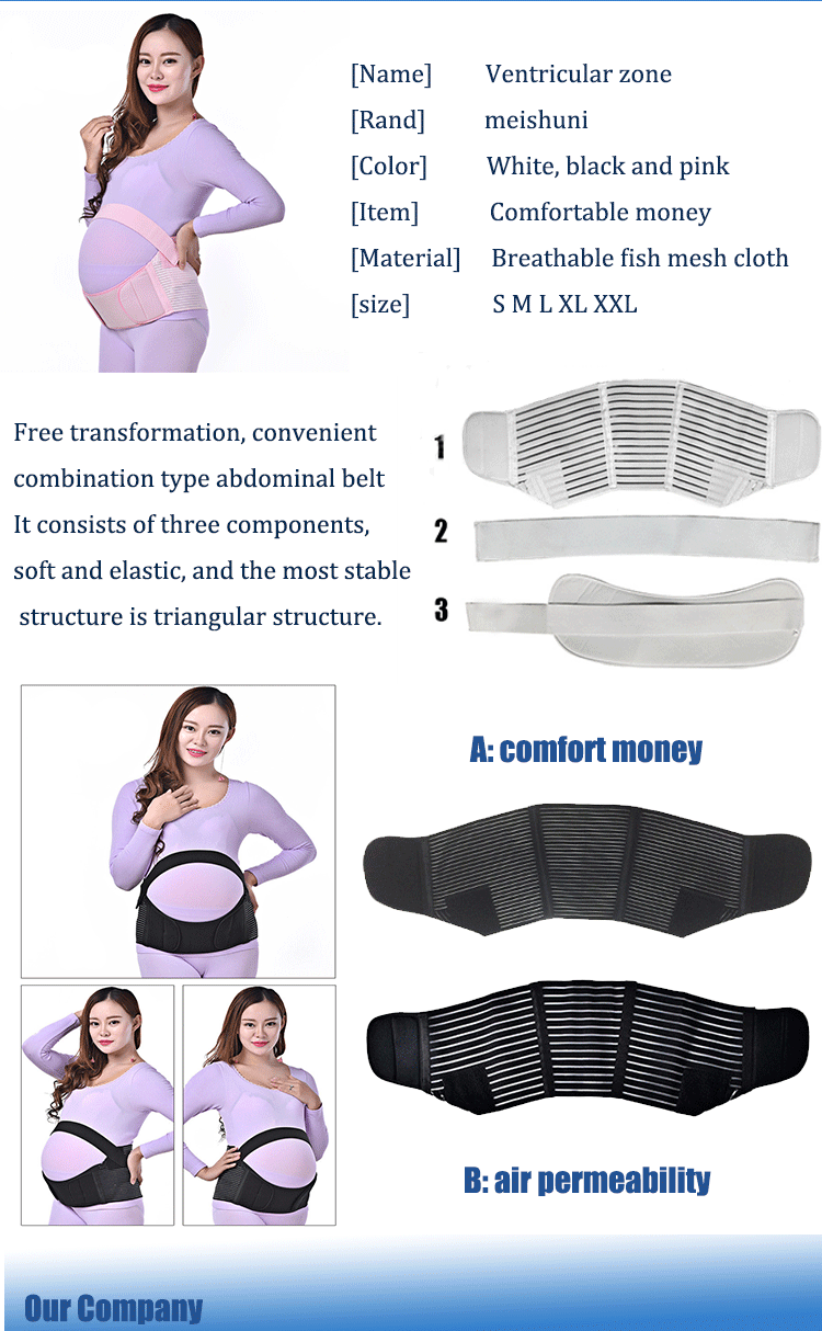 Maternity Support Belt S M L Size Available / Maternity Belly Band