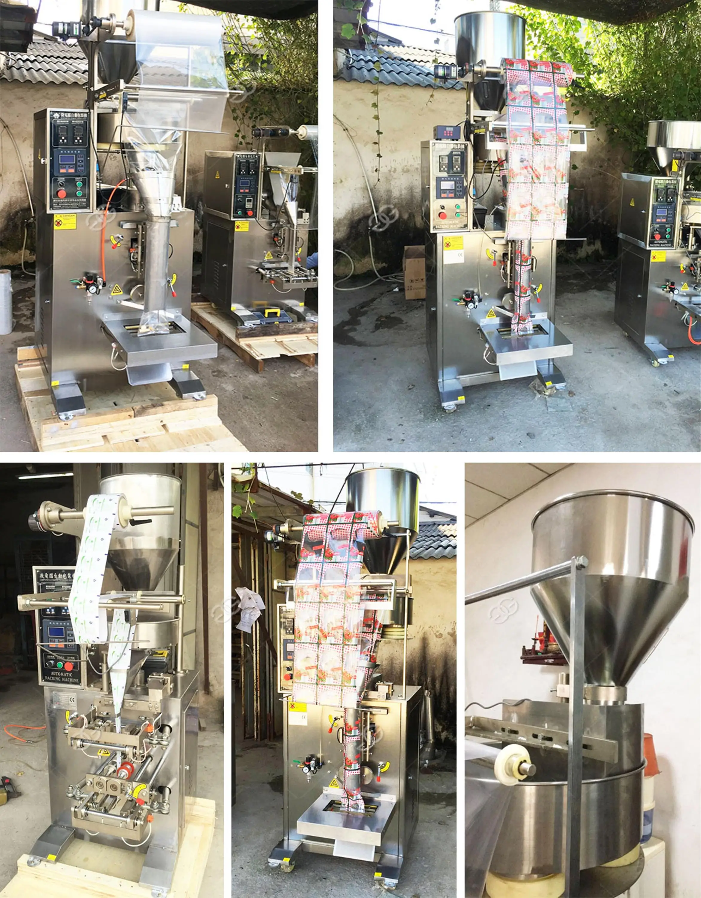 New Design Small Chin Chin Packaging Almond Peanut Packing Machine