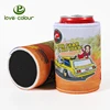 Professional custom outdoor thermal can cooler with base for sale sublimation printed neoprene beer drink insulated coolies