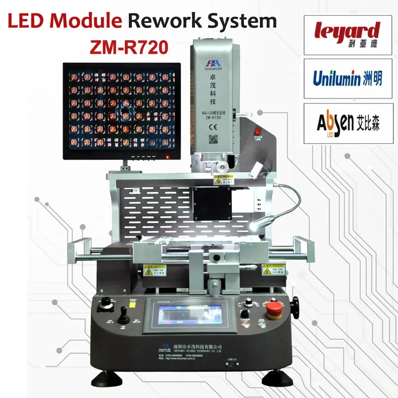 electronic component chip removal machine tools ZM-R720 bga ic chip soldering and desoldering station