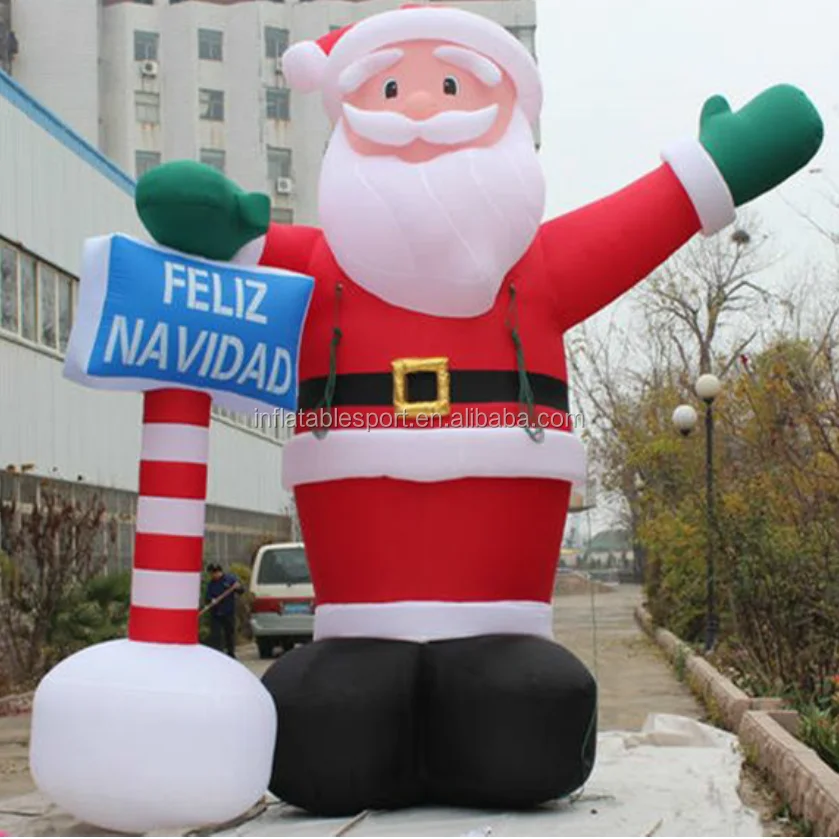 Top Quality Giant Inflatable Santa Clause For Christmas - Buy Big ...