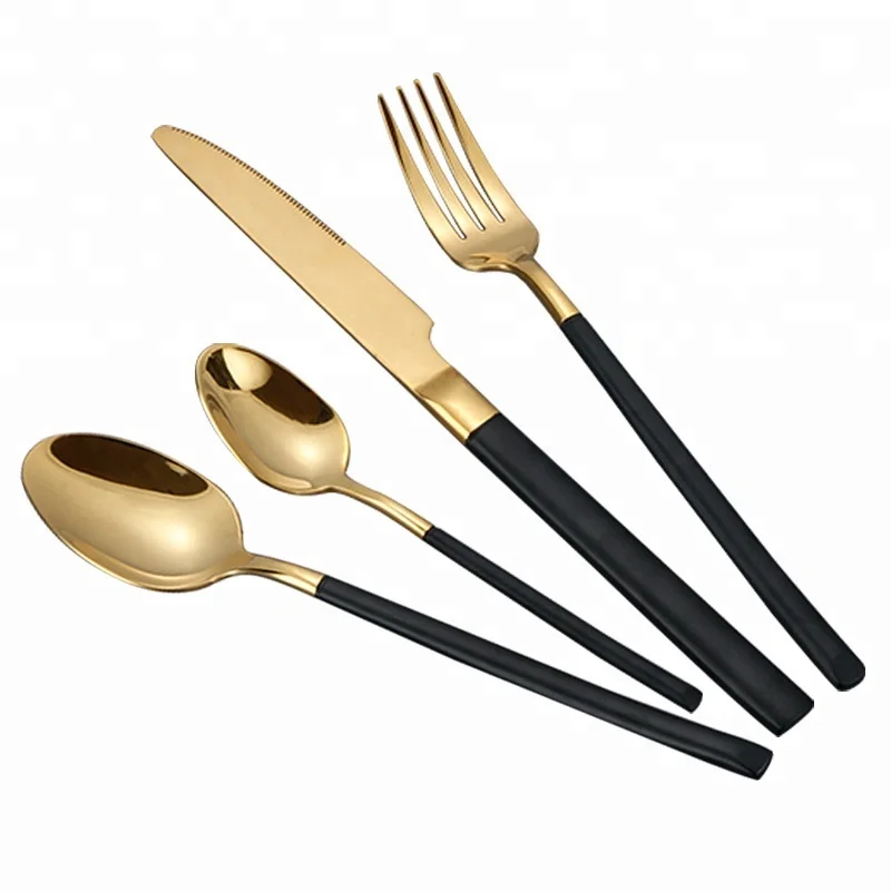 best selling products durable black handle buffalo horn gold