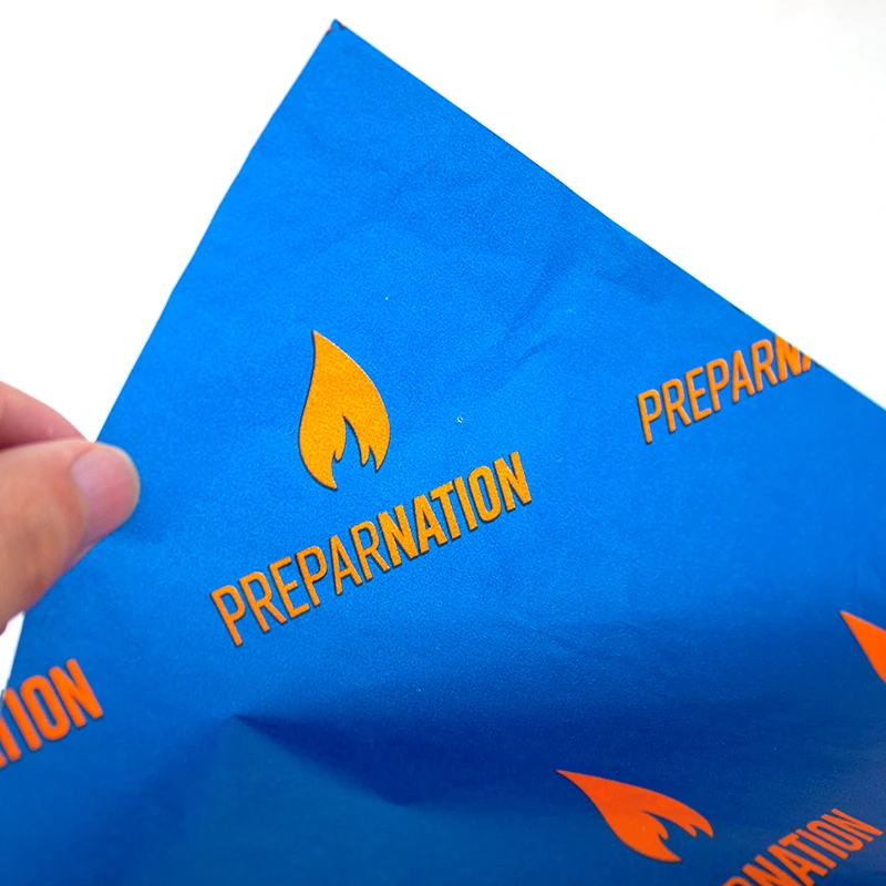 tissue paper wrapping