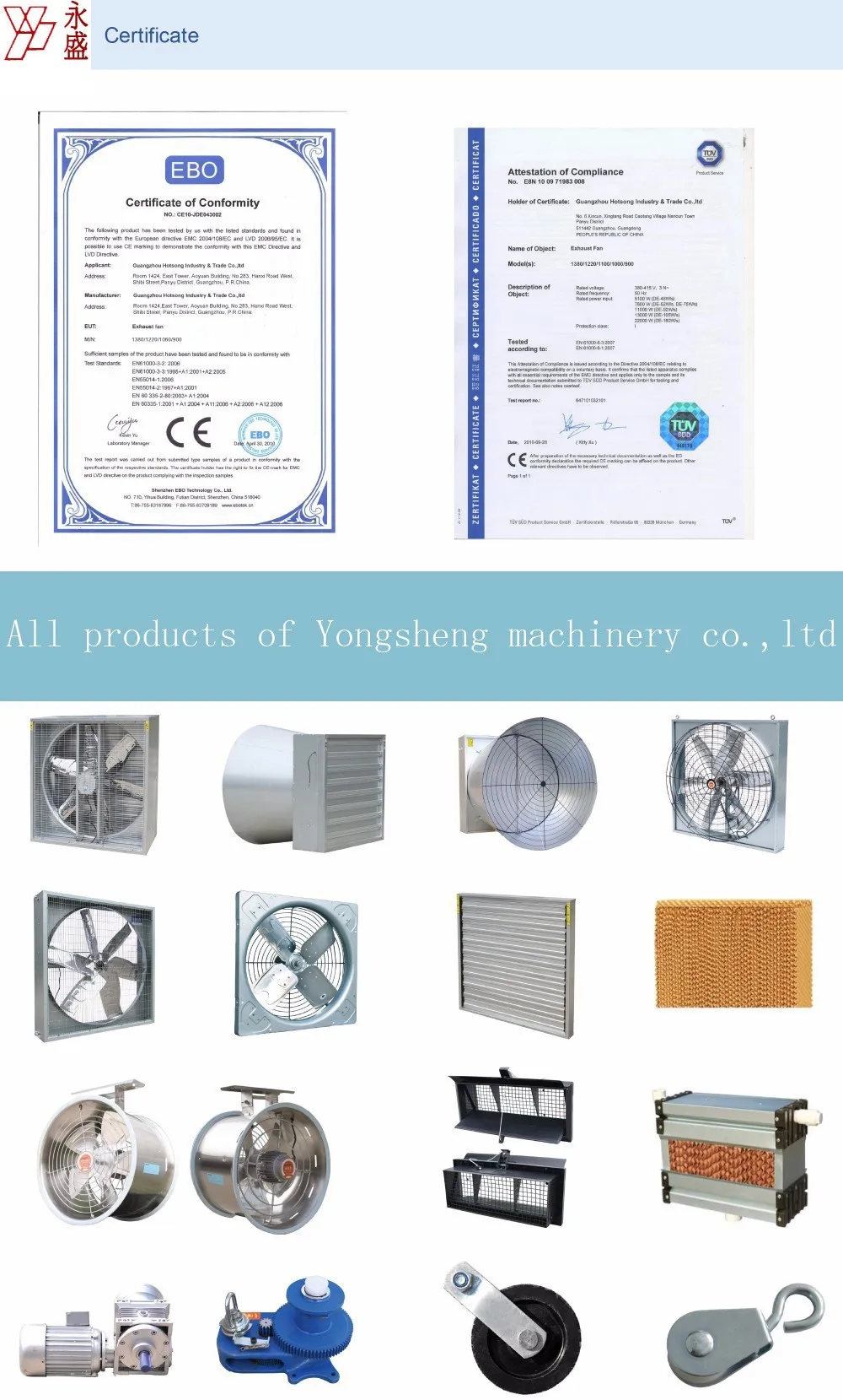 Shutters Open Exhaust Fan, Centrifugal, 220V, Corded Electric - detail 46