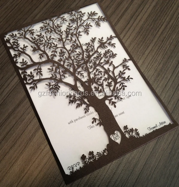 Neueste Einzigartige Design Elegant Baum Laser Geschnitten Hochzeitseinladungen Buy Baum Laser Geschnitten Hochzeitseinladungen Elegante Baum Laser Geschnitten Hochzeitseinladungen Neueste Einzigartige Design Elegant Baum Laser Geschnitten