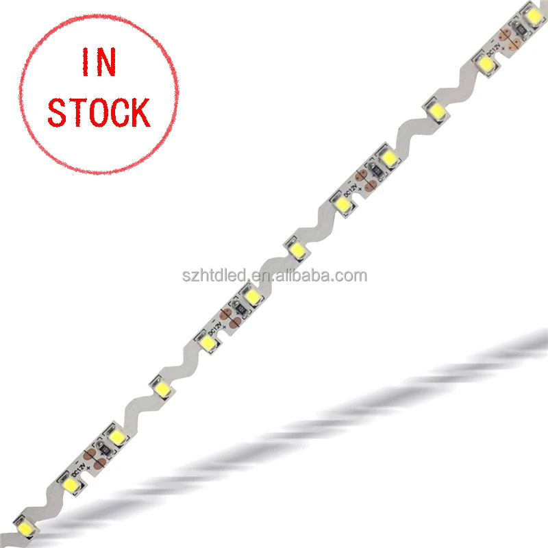 cordless led table lamps 72led S 2835 strip LED S type bending strip in stock strip