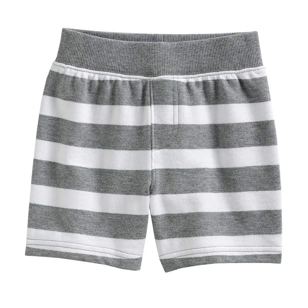 white stag knit shorts