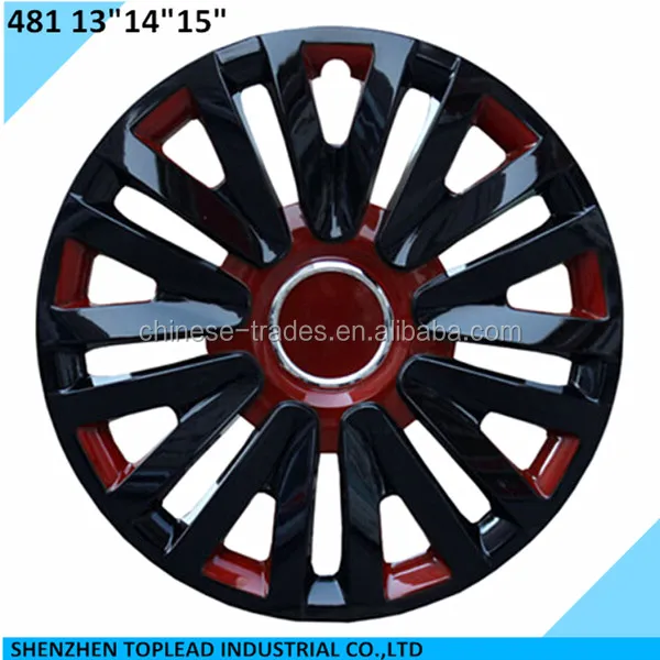 2015 Plastic Double Colour Car Wheel Covers Abs Bicolour Car Wheel
