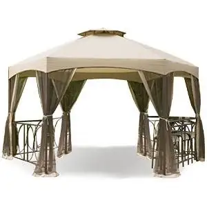 Garden Winds Replacement Canopy for the Dutch Harbor Gazebo - RipLock 350 by Garden Winds
