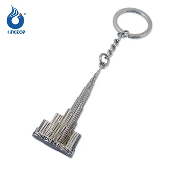 Custom Metal Keychain Burj Khalifa Souvenir - Buy Burj Khalifa Souvenir ...