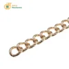 Light Big Men Gold Oxidation Metal Chain for Various Bags Garments