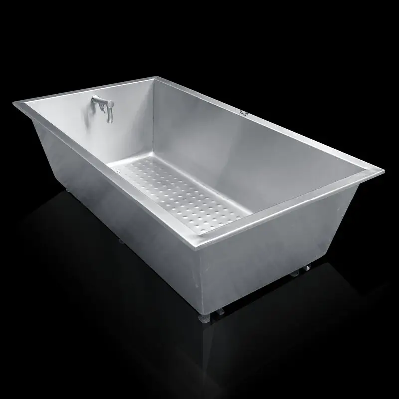 Stainless Steel Anti Violence Bathroom Portable Bathtub For Adults