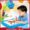 projector desk learning easel for kid,kids projector writing board toys