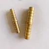 China factory brass hose barbed Tail connector, cooper air nipple fitting ,OEM CNC brass barb adapters