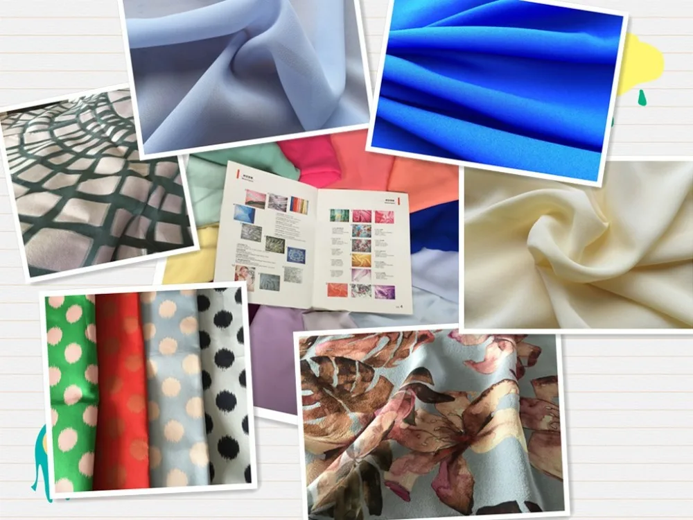 100 Silk Two Way Stretch Silk Plaid Seeksucker Fabric Concave And