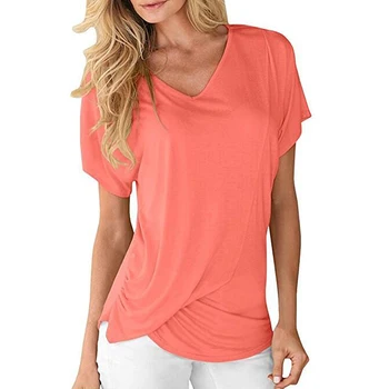 blusa naranja mujer