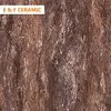 villa synthetic 10mm thick homogeneous tiles thickness good water absorption test Deep brown vein ceramic vitrified floor tile