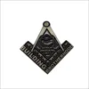 Custom cheap meter cheap meter plating nickel masonic lapel pin badges