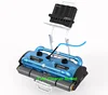 Commerical Use Robotic Automatic pool cleaner Icleaner-200D with 40m Cable For Big Pool Size( At least 1000m2) With Caddy cart