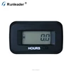 Runleader Digital Waterproof AC/DC Engine Hour Meter LCD Counter For Trailer Boat Tractor Shredders Motor Graders