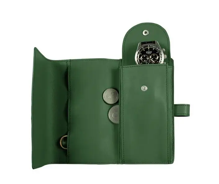 New Fashion Genuine Leather Pouch Case For Watch Custom Travel Jewelry