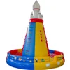 Commercial Outdoor Games Air Jumping Bouncer Inflatable Rock Climbing Wall Castle For Adults Kids