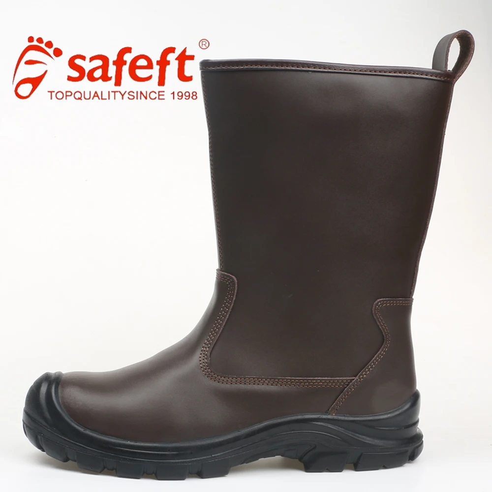 justin boots miner leather work boots