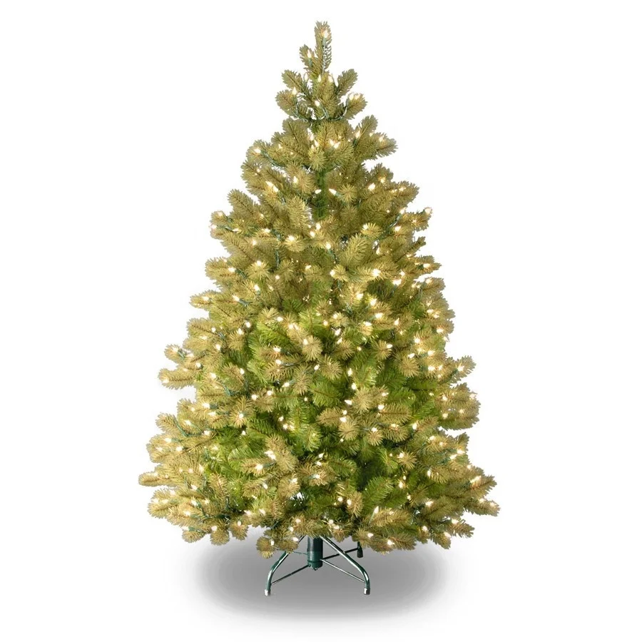 Custom Xmas Tree Party Home Decorations Green Artificial Pvc Christmas