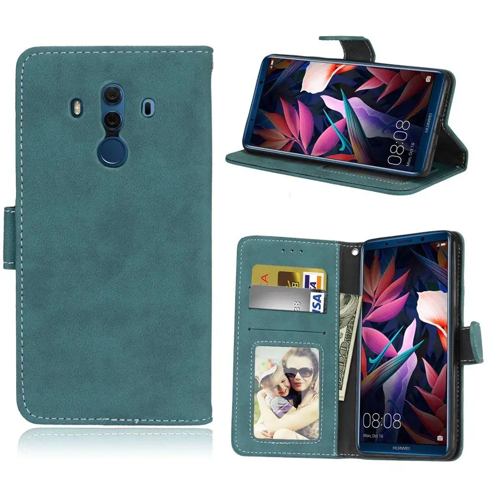 Get Quotations · Luckyandery Huawei mate 10 pro case with kickstand,Huawei  mate 10 pro wallet case,
