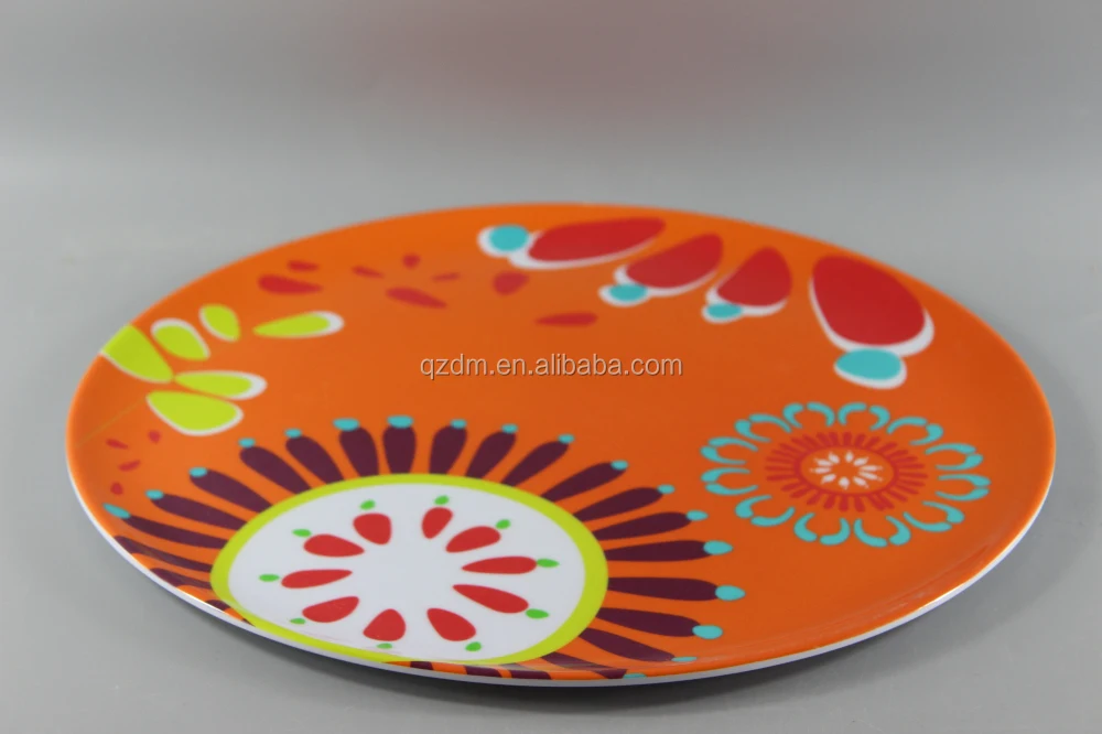 14"Melamine Large Plates/Plastic Round Serving Plates