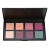Wholesale cheap Earth color nude color pearlescent matte 8color makeup multi colored private label smokey eyeshadow palette