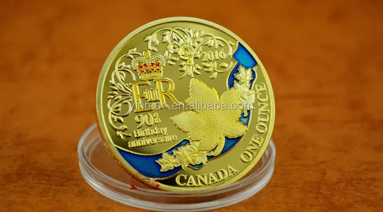 Queen 90 Th Birthday Coins Gold Plating Custom Metal Modern Coin Buy Custom Metal Stamping Coins Cheap Custom Coins Single Custom Coins Product On Alibaba Com