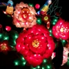 Chines Silk Lantern Flowers and Birds