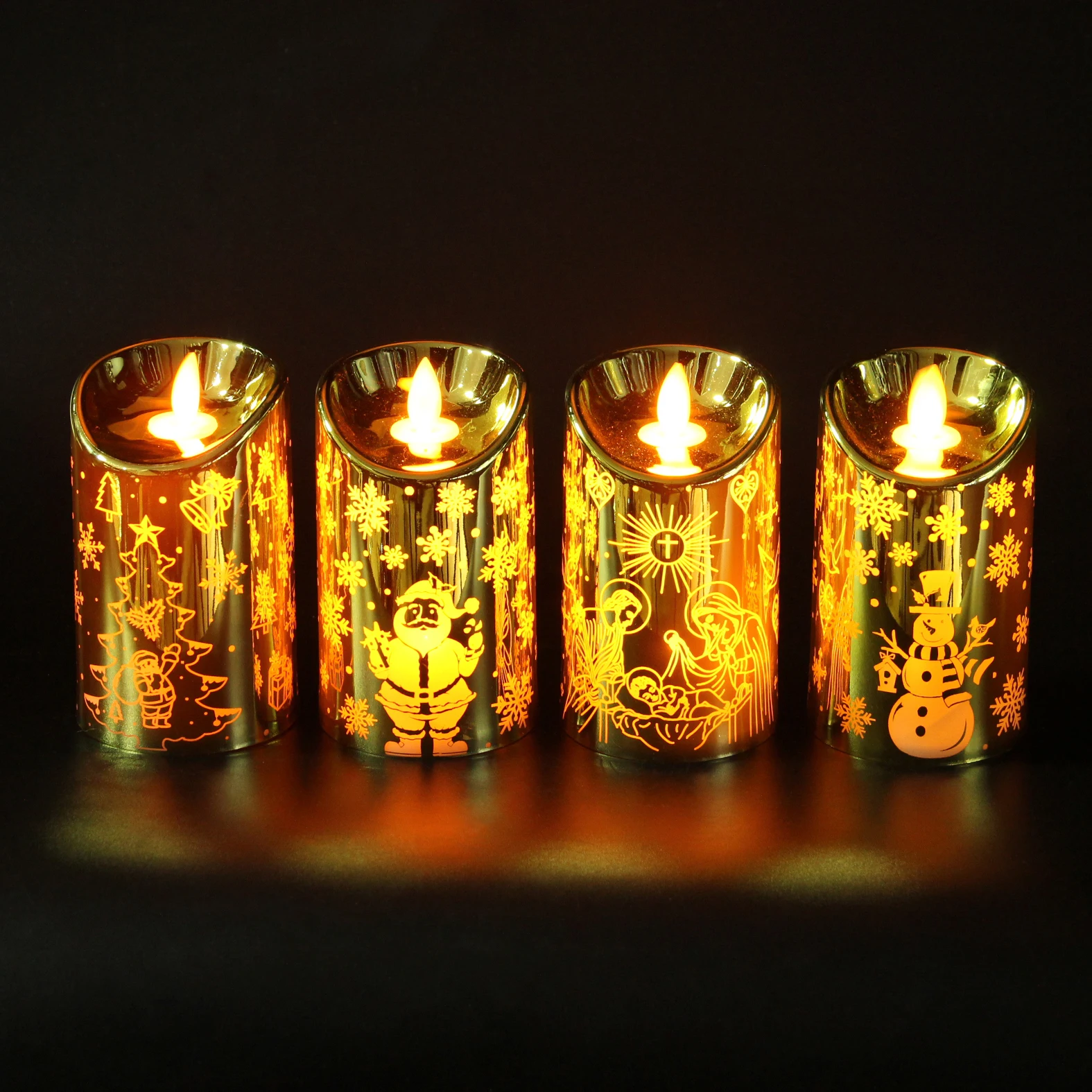 Led Candle Lights Home Decoration Christmas Table Buy Christmas Led