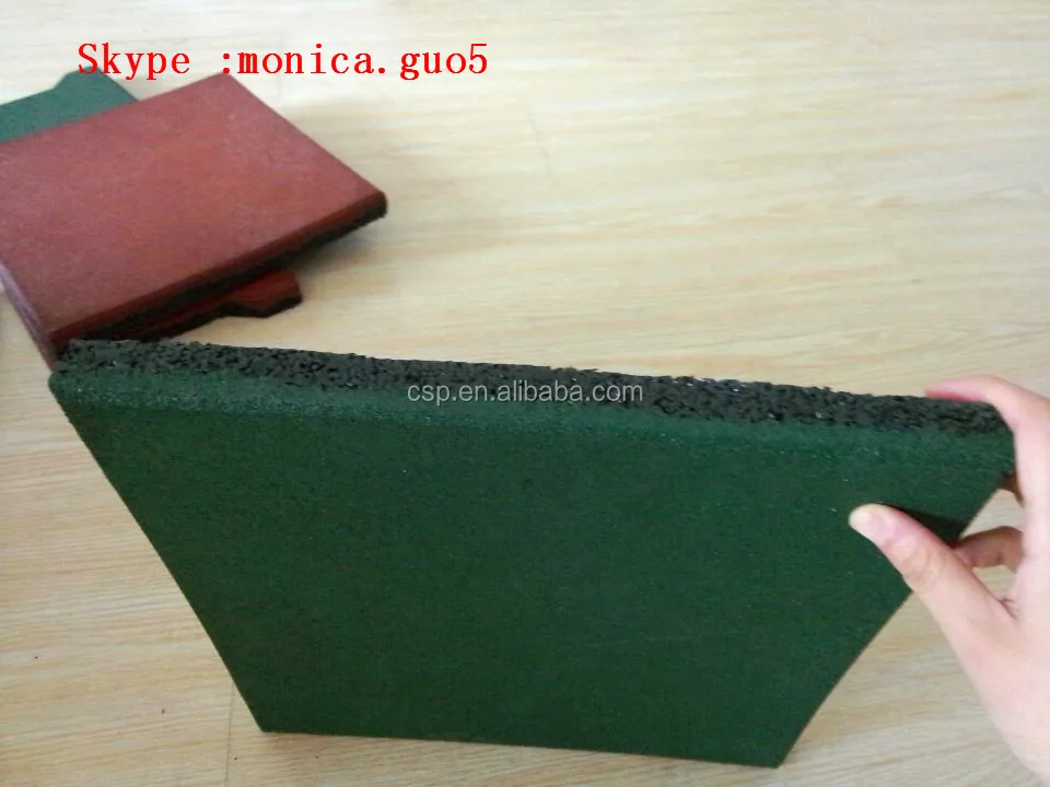 Baldosas De Goma Ecológicas Patio,Suelo De Goma Equina,Granulado De