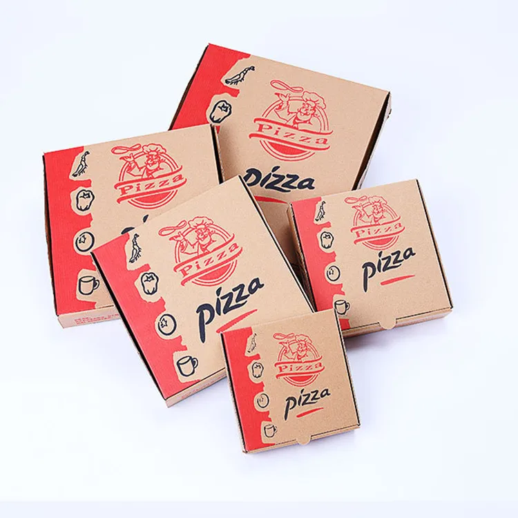 Best Price Disposable Fast Food Packaging 6 Inch Pizza Box,Different