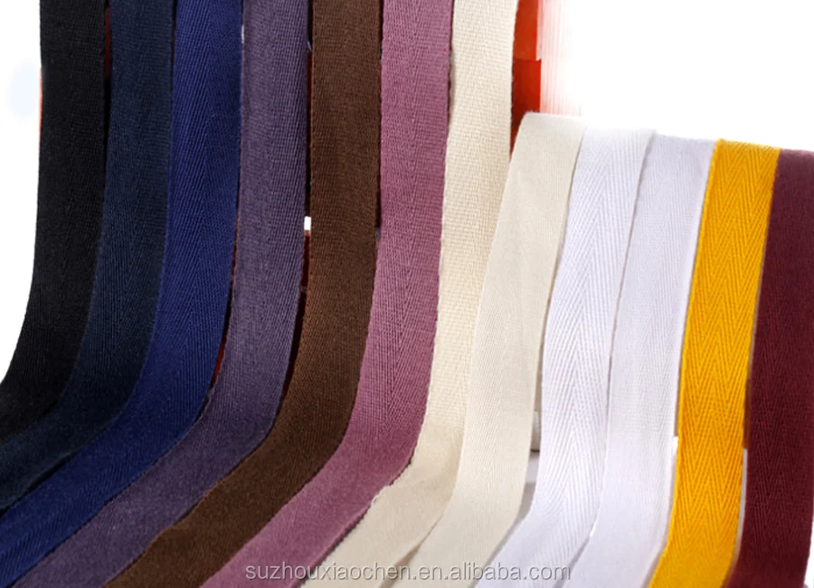 Wholesale 2 Inch Custom Printed Cotton bing 50mm Cotton bing