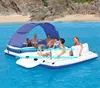 PVC Floating Island Inflatable Lake Lounger for Swimming Pool