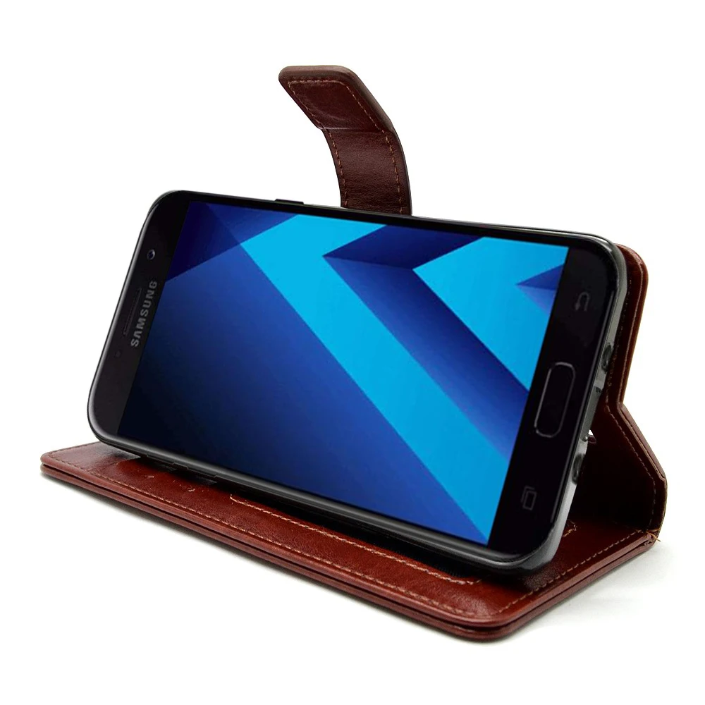 luxury Flip Book wallet Phone case for Samsung Galaxy A3 2018 A330 leather pouch