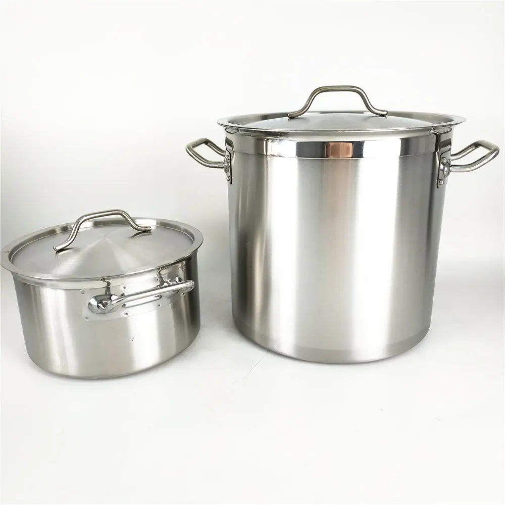 98l/25 Quart Restaurant Large Capacity Industrial Pot Stainless Steel