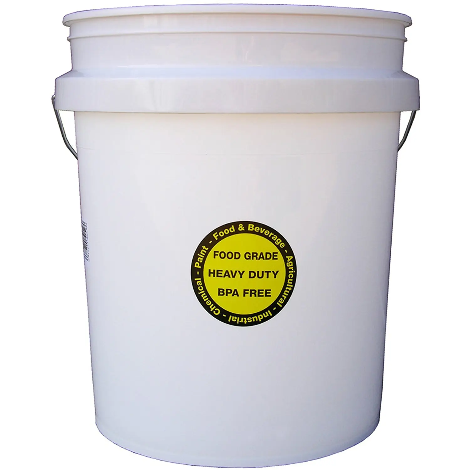 Encore Plastics 5-Gallon Commercial Food Grade Bucket FDA approved Pail Use...