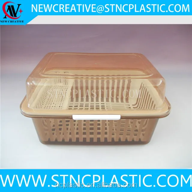 Kitchen Sink Plastic Strainer Rectangular Colander Tableware Colander